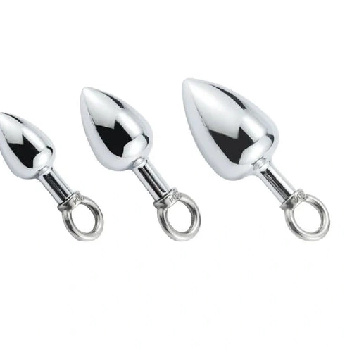 Ring with DiscreetChoice 4663 Stainless Set Hook Cock Steel Anal 0806